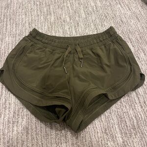Lululemon Time To Sweat Short - Army Green
